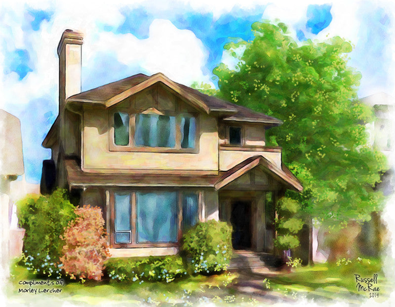 House Portrait compliments of Morley Lercher