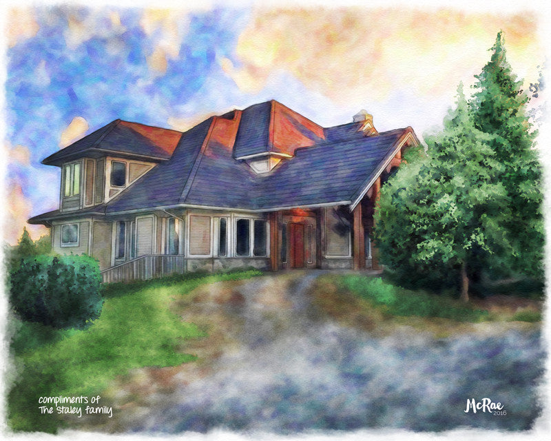 A House at Sunrise