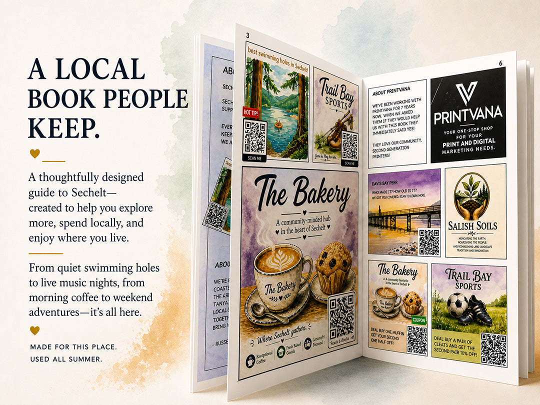 Sechelt Book Ad space
