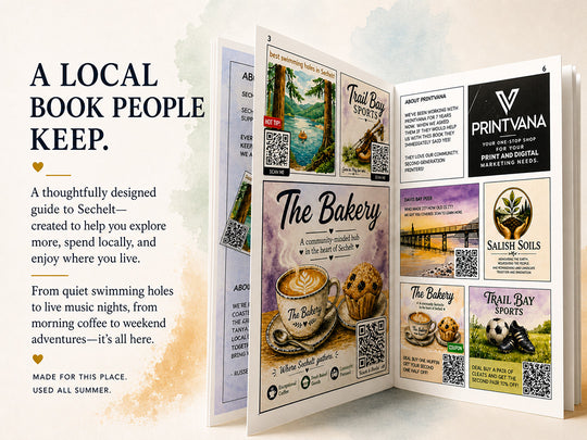 Sechelt Book Ad space