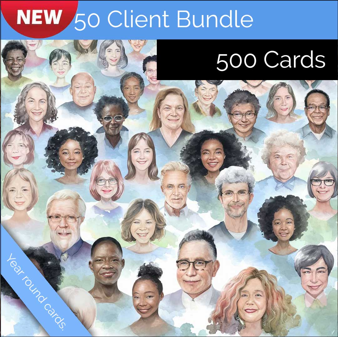 50 client Card bundle – McRae Portraits