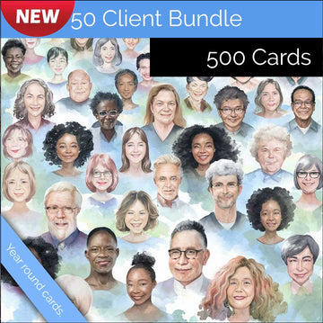 50 client Card bundle