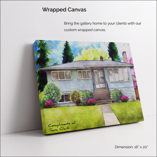 Wrapped Canvas $149